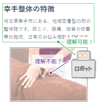 ロボットは画像を理解できない